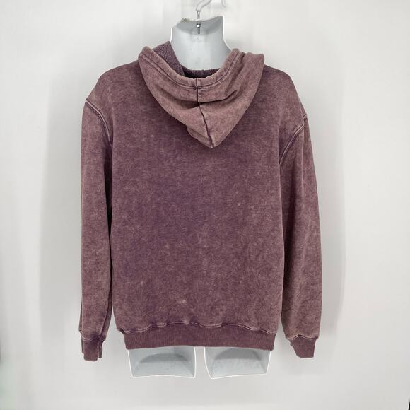 Nickelodeon SpongeBob Squarepants Women's Hoodie Size L Acid Wash Purple - Picture 6 of 10